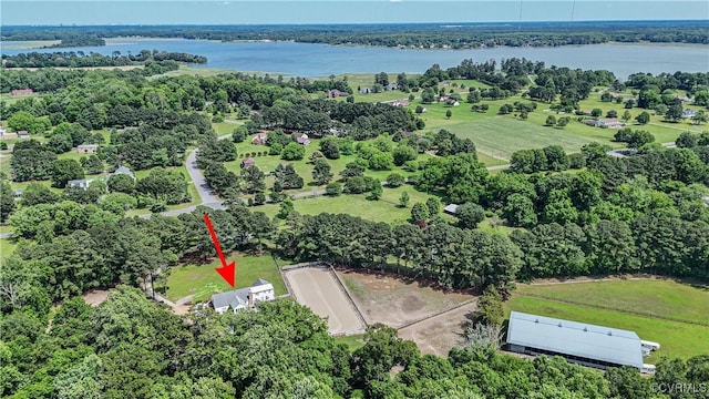 1468 Peppercorn Ln, Suffolk, VA 23432 - aerial view of property's location with a nearby body of water