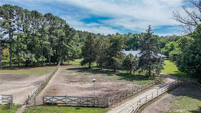 1468 Peppercorn Ln, Suffolk, VA 23432 - view of street featuring an enclosed riding area and street lights