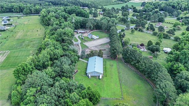 1468 Peppercorn Ln, Suffolk, VA 23432 - aerial overview of property's location with rural landscape