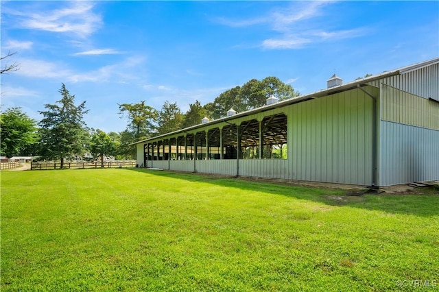 1468 Peppercorn Ln, Suffolk, VA 23432 - view of yard with an outbuilding and an exterior structure