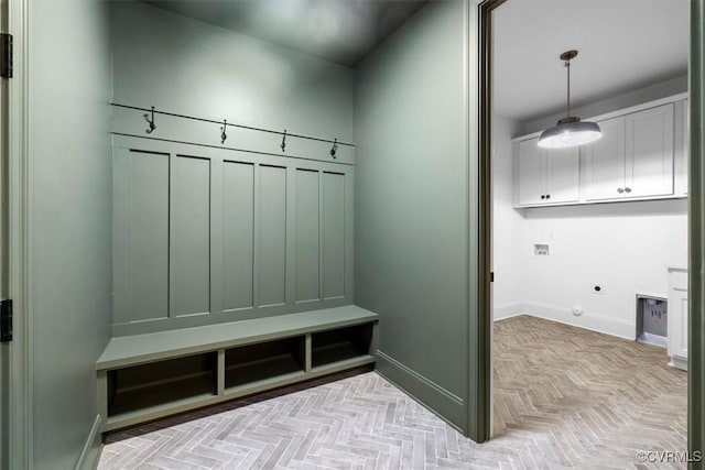 343 Petersburg Rd, Powhatan, VA 23139 - mudroom featuring baseboards