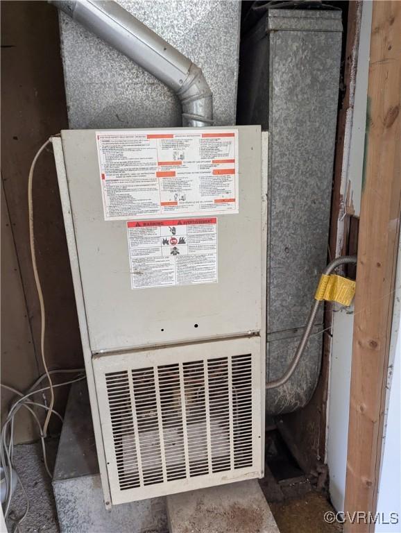 1224 Mckenzie St, Petersburg, VA 23803 - utilities with heating unit