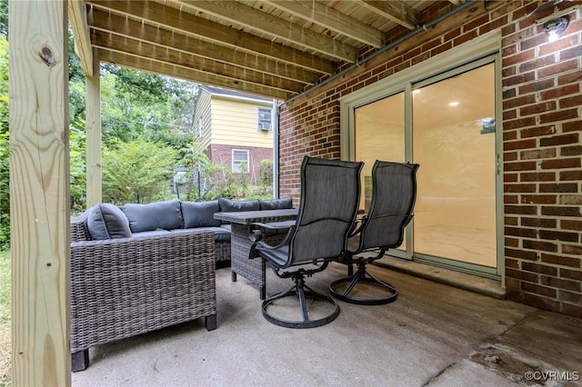 225 Philray Rd, Chesterfield, VA 23236 - view of patio featuring an outdoor hangout area