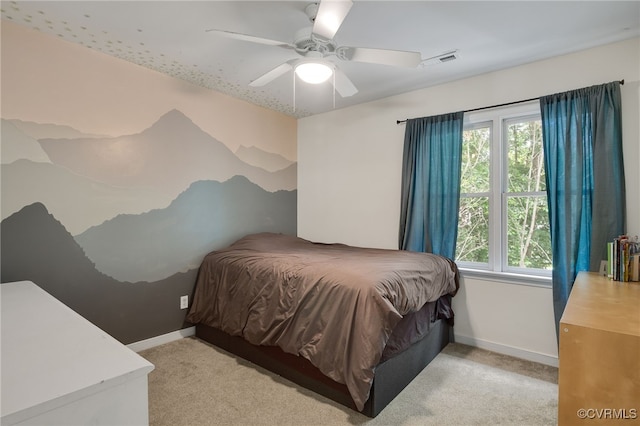 7727 Centerbrook Ct, Chesterfield, VA 23832 - carpeted bedroom with baseboards and a ceiling fan