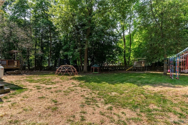 7727 Centerbrook Ct, Chesterfield, VA 23832 - view of yard with a playground
