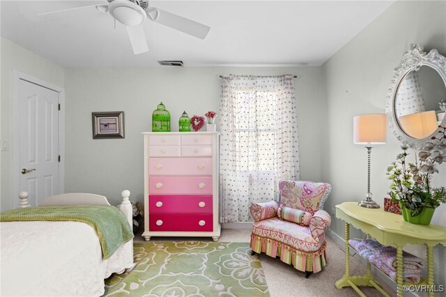 5225 Clipper Cove Rd, Chesterfield, VA 23112 - bedroom with carpet and ceiling fan