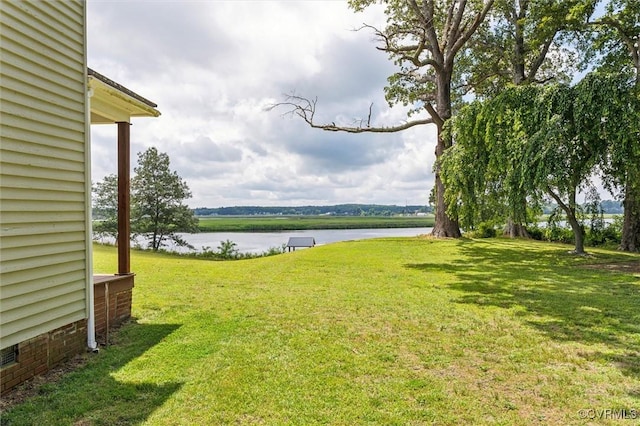 1765 Clifton Ln, Shacklefords, VA 23091 - view of grassy yard featuring a water view