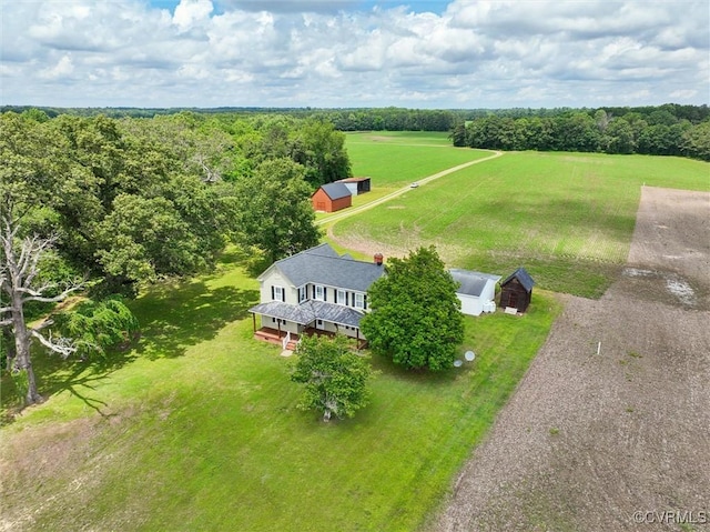 1765 Clifton Ln, Shacklefords, VA 23091 - view of rural area with a heavily wooded area