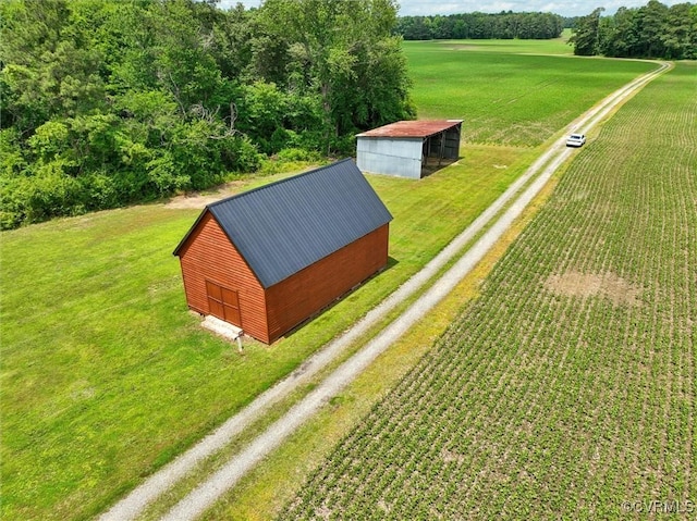 1765 Clifton Ln, Shacklefords, VA 23091 - overview of rural landscape with extensive farmland
