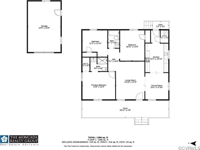 401 N 3 1/2 Ave, Hopewell, VA 23860 - floor plan / room layout
