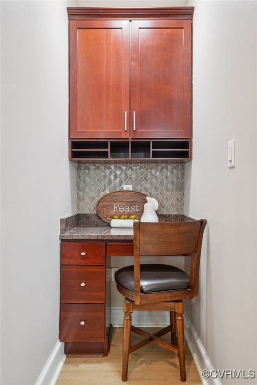 5308 Hillshire Way, Glen Allen, VA 23059 - office space featuring baseboards and light wood finished floors