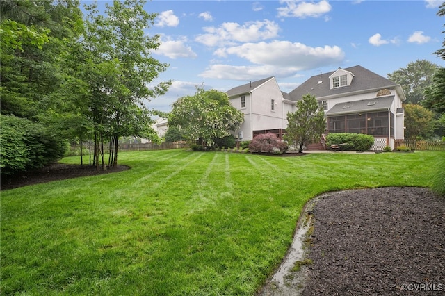 5308 Hillshire Way, Glen Allen, VA 23059 - view of yard featuring a sunroom