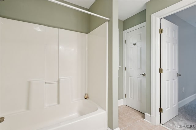 5308 Hillshire Way, Glen Allen, VA 23059 - bathroom with tub / shower combination and tile patterned flooring