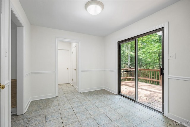 13917 Barnes Spring Rd, Midlothian, VA 23112 - unfurnished room featuring light tile patterned floors and baseboards