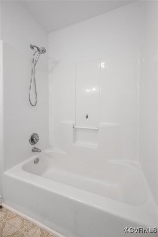 13917 Barnes Spring Rd, Midlothian, VA 23112 - full bath featuring shower / bath combination and tile patterned flooring