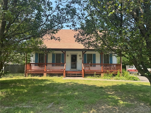 11420 Willow Ln, Disputanta, VA 23842 - view of front of house with covered porch