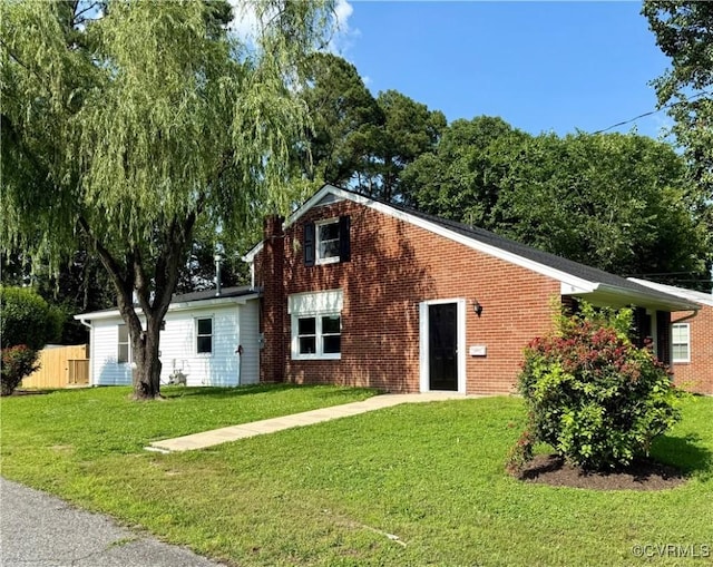 102 Hargrave Ave, Colonial Heights, VA 23834 - view of front of house with brick siding