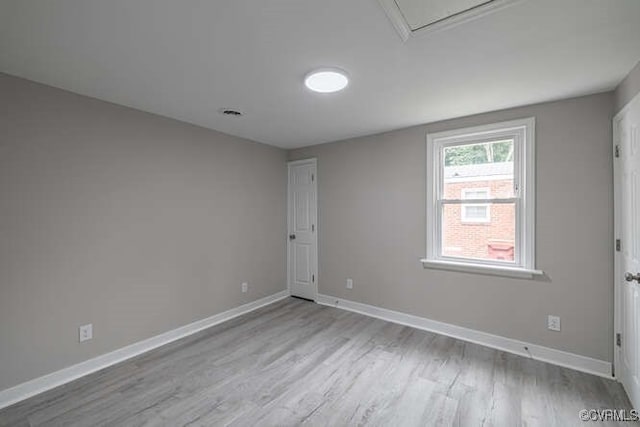 102 Hargrave Ave, Colonial Heights, VA 23834 - spare room with wood finished floors and baseboards