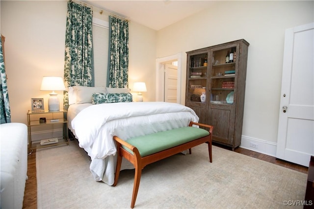 908 High St, Farmville, VA 23901 - bedroom with wood finished floors
