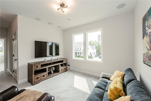 4507 Summer Camp Ct, Moseley, VA 23120 - carpeted living area featuring baseboards