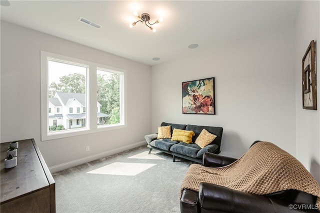 4507 Summer Camp Ct, Moseley, VA 23120 - carpeted living area featuring baseboards