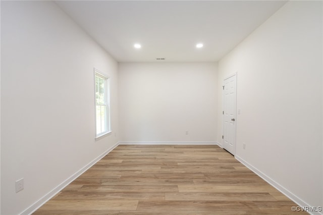 11800 Shady Ln, Chesterfield, VA 23831 - unfurnished room featuring recessed lighting, light wood-type flooring, and baseboards