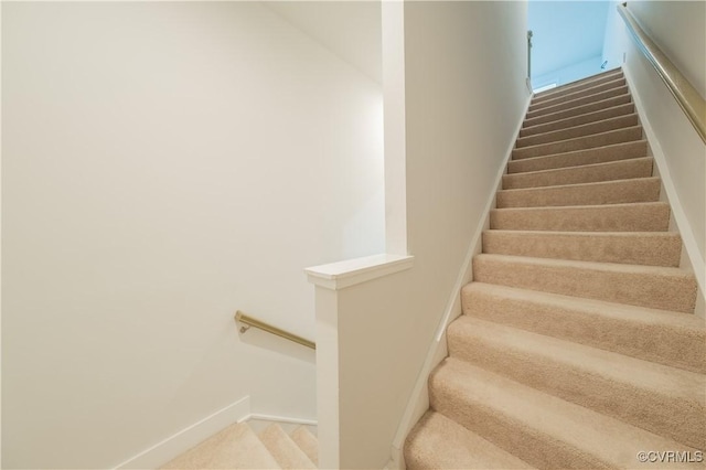 4302 Weaver Brook Rd Unit B, Glen Allen, VA 23233 - stairs with baseboards