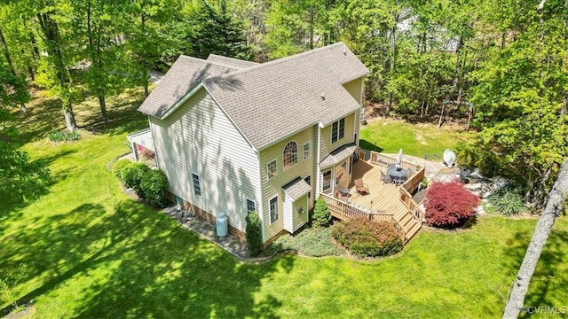 2024 Judes Ferry Rd, Powhatan, VA 23139 - aerial view of property and surrounding area