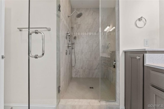 4025 Carrie Mill Xing, Glen Allen, VA 23059 - full bathroom with a shower stall and vanity