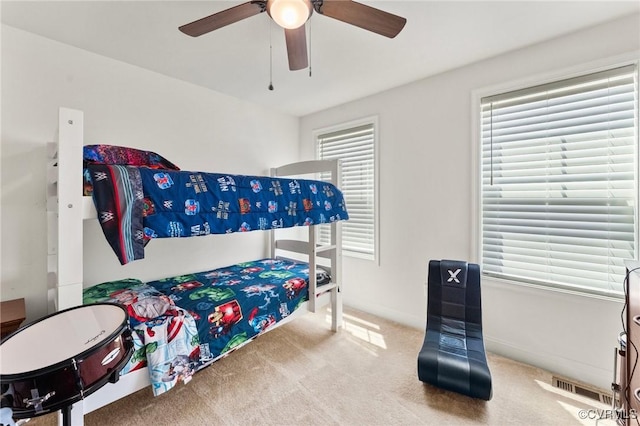 4025 Carrie Mill Xing, Glen Allen, VA 23059 - bedroom featuring carpet and ceiling fan