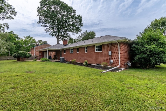 3304 Walnut St, Hopewell, VA 23860 - back of house featuring brick siding