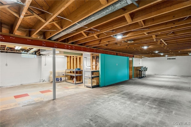 3304 Walnut St, Hopewell, VA 23860 - view of basement