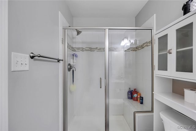5217 Aldenbrook Way, Henrico, VA 23059 - bathroom featuring toilet and a stall shower