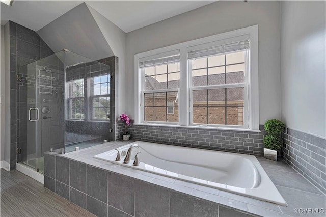 5217 Aldenbrook Way, Henrico, VA 23059 - bathroom featuring a bath and a stall shower