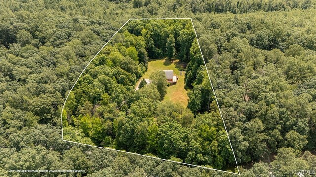 4285 Hadensville Farm Rd, Goochland, VA 23117 - view of property location featuring property boundaries highlighted