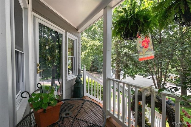 7503 Native Dancer Dr, Midlothian, VA 23112 - view of covered porch