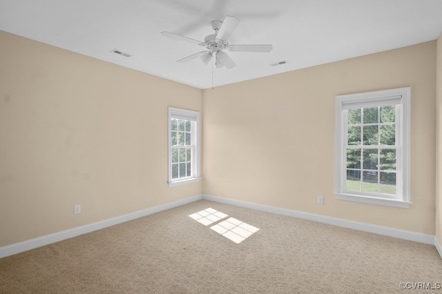 12316 Traylor Field Ln, Ashland, VA 23005 - unfurnished room with light colored carpet, baseboards, and plenty of natural light