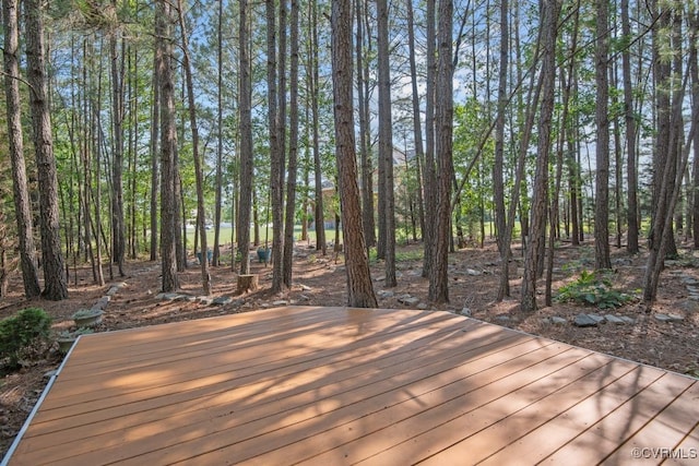 12316 Traylor Field Ln, Ashland, VA 23005 - view of wooden deck