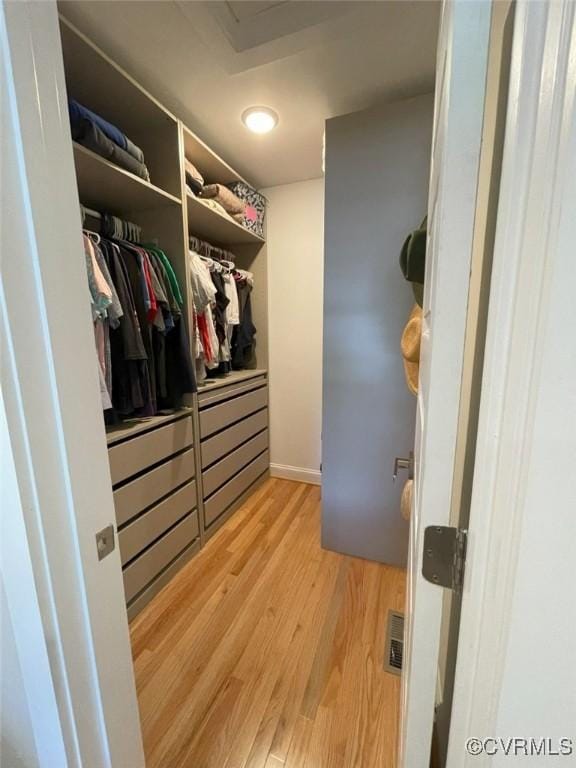 1710 N 29th St, Richmond, VA 23223 - walk in closet with light wood finished floors
