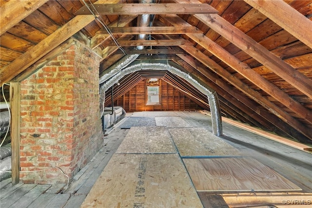 672 Main St, Dillwyn, VA 23936 - view of attic