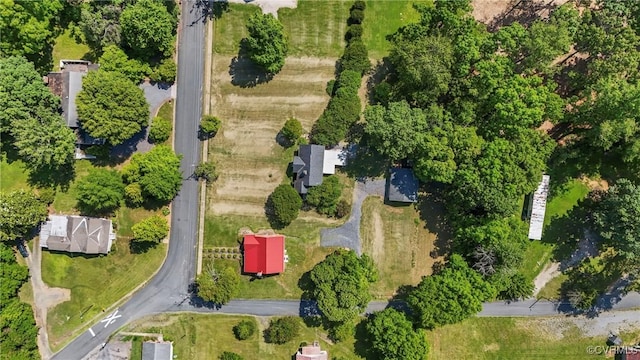 672 Main St, Dillwyn, VA 23936 - aerial view of property and surrounding area