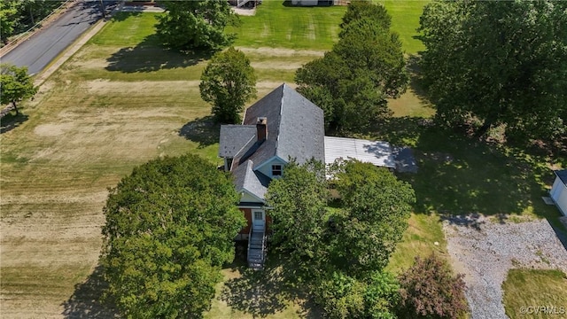 672 Main St, Dillwyn, VA 23936 - view from above of property