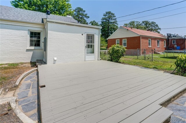 9019 Farmington Dr, Henrico, VA 23229 - view of deck