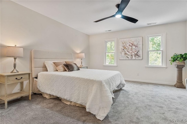 1307 Unison Dr, Chesterfield, VA 23113 - carpeted bedroom with baseboards and ceiling fan