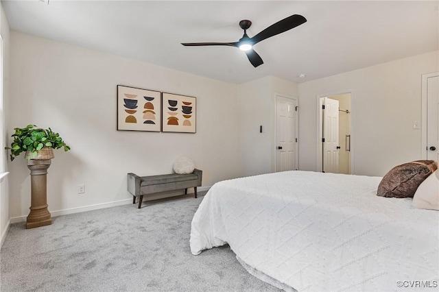 1307 Unison Dr, Chesterfield, VA 23113 - bedroom with baseboards, carpet floors, and a ceiling fan