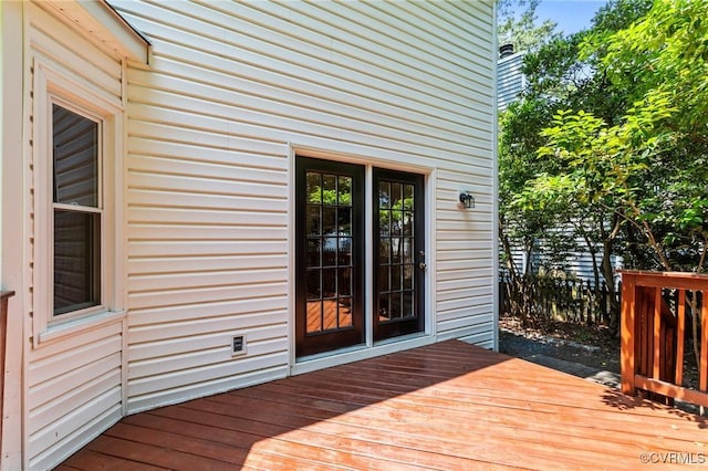10112 Huntersdell Ln, Chesterfield, VA 23235 - view of wooden deck