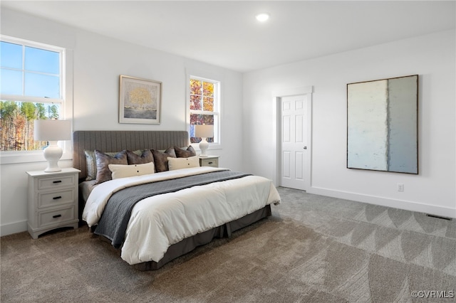 11183 Pinewild Dr, Providence Forge, VA 23140 - carpeted bedroom with baseboards and recessed lighting