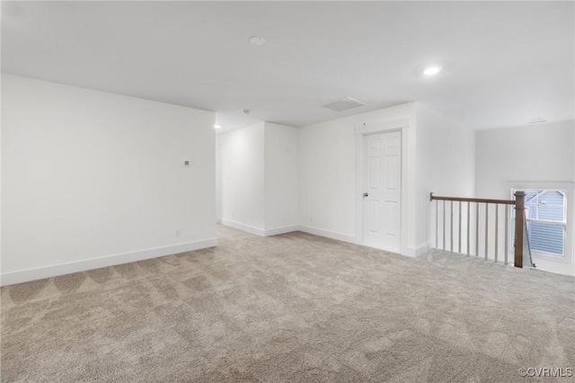 11183 Pinewild Dr, Providence Forge, VA 23140 - carpeted spare room featuring baseboards and recessed lighting