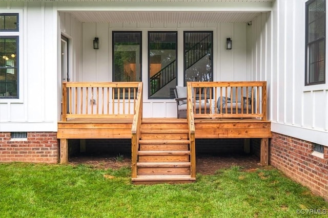333 Pond View Ln, Goochland, VA 23103 - view of wooden terrace