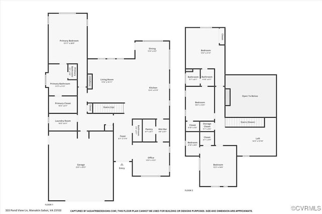 333 Pond View Ln, Goochland, VA 23103 - view of home floor plan